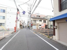 【東京都/品川区二葉】品川区二葉三丁目　売地 前面道路