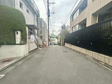 【東京都/渋谷区上原】渋谷区上原2丁目　土地 前面道路