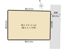 【東京都/新宿区大久保】DREAM大久保　売地 区画図