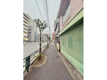 【東京都/江東区住吉】江東区住吉二丁目 前面道路：西側道路　歩道