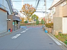 【東京都/杉並区高井戸東】高井戸東3丁目　売地 前面道路