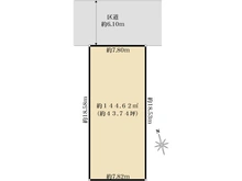 【東京都/港区東麻布】港区東麻布2丁目　売地 区画図