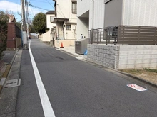 【東京都/港区南麻布】港区南麻布2丁目　土地 前面道路