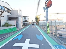 【東京都/杉並区高円寺北】杉並区高円寺　分譲地 前面道路