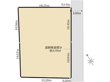 【東京都/港区南青山】南青山三丁目土地 区画図