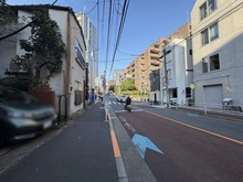 【東京都/港区高輪】港区高輪1丁目土地 前面道路