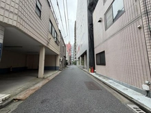 【東京都/中央区八丁堀】中央区八丁堀3丁目　売地 前面道路