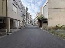 【東京都/港区東麻布】港区東麻布一丁目　土地 前面道路