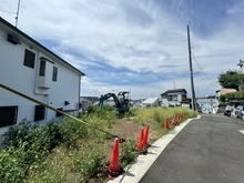 【神奈川県/横浜市神奈川区片倉】横浜市神奈川区片倉5丁目売地　1区画 現地