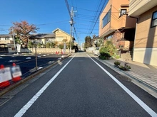 【東京都/杉並区浜田山】杉並区浜田山1丁目　売地 前面道路