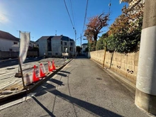 【東京都/杉並区浜田山】杉並区浜田山1丁目　売地 前面道路