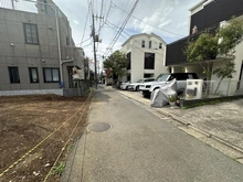 【東京都/世田谷区松原】世田谷区松原4丁目　建築条件付売地 前面道路