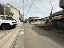 【東京都/世田谷区松原】世田谷区松原4丁目　建築条件付売地 前面道路