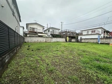 【東京都/狛江市駒井町】狛江市駒井町1丁目　売地　1号地 現地：左半分が対象地となります。（全２号地）