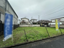 【東京都/狛江市駒井町】狛江市駒井町1丁目　売地　1号地 現地：左半分が対象地となります。（全２号地）