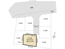 【東京都/世田谷区上祖師谷】世田谷区上祖師谷6丁目　土地　D区画 区画図