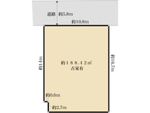 【東京都/世田谷区代田】世田谷区代田4丁目売地 区画図