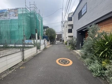 【東京都/世田谷区船橋】シティガーデン千歳船橋I　売地 前面道路