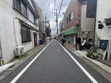 【東京都/世田谷区豪徳寺】世田谷区豪徳寺1丁目売地 前面道路