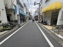 【東京都/世田谷区豪徳寺】世田谷区豪徳寺1丁目売地 前面道路