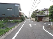 【東京都/杉並区永福】永福二丁目土地（建築条件なし） 前面道路
