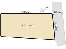 【東京都/杉並区永福】永福二丁目土地（建築条件なし） 区画図