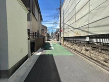 【東京都/品川区戸越】品川区戸越4丁目　売地　A区画 前面道路