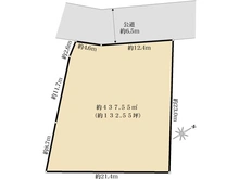 【東京都/大田区南馬込】南馬込5丁目土地 区画図