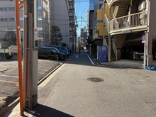 【東京都/品川区大崎】品川区大崎5丁目　売地 前面道路