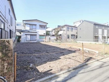 【東京都/品川区中延】品川区中延三丁目　売地 現地：写真中央より左側が対象不動産