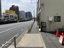 【東京都/品川区中延】品川区中延4丁目　売地 前面道路