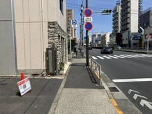 【東京都/品川区中延】品川区中延4丁目　売地 前面道路