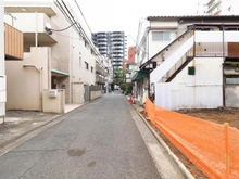 【東京都/品川区戸越】品川区　戸越3丁目　売地 前面道路
