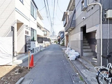 【東京都/新宿区高田馬場】新宿区高田馬場三丁目土地 前面道路