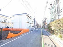 【東京都/中野区南台】中野区南台4丁目　売地 前面道路