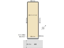 【東京都/中央区日本橋人形町】中央区日本橋人形町3丁目　土地 区画図