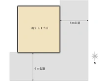 【東京都/台東区日本堤】台東区日本堤一丁目土地 区画図