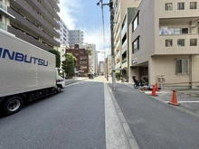 【東京都/中央区湊】中央区湊2丁目土地 前面道路