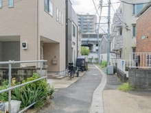 【千葉県/市川市市川】市川市市川二丁目　売地 前面道路