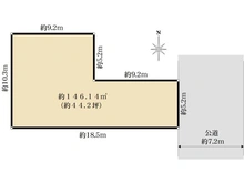 【東京都/葛飾区立石】葛飾区立石3丁目売地 区画図
