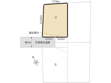 【東京都/世田谷区砧】世田谷区砧5丁目売地　1号地 区画図