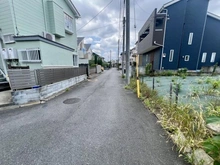 【東京都/狛江市岩戸南】東京都狛江市岩戸南二丁目土地 前面道路