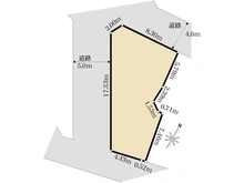 【東京都/狛江市岩戸南】東京都狛江市岩戸南二丁目土地 区画図