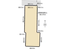 【東京都/世田谷区成城】世田谷区成城7丁目 売地 区画図