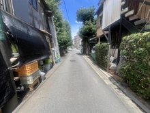 【東京都/狛江市西野川】狛江市西野川1丁目土地 前面道路