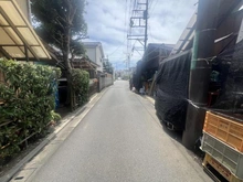 【東京都/狛江市西野川】狛江市西野川1丁目土地 前面道路