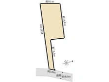 【東京都/狛江市西野川】狛江市西野川1丁目土地 区画図