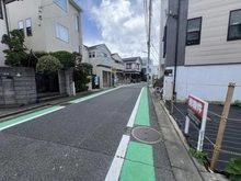 【東京都/世田谷区砧】砧4丁目土地 前面道路