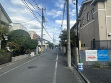【東京都/世田谷区成城】世田谷区成城5丁目　売地 前面道路
