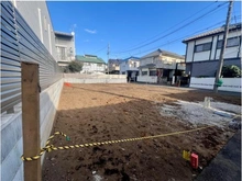 【東京都/世田谷区桜上水】世田谷区桜上水2丁目 建築条件付き売地 A区画 現地：A区画（写真左側）／全2区画